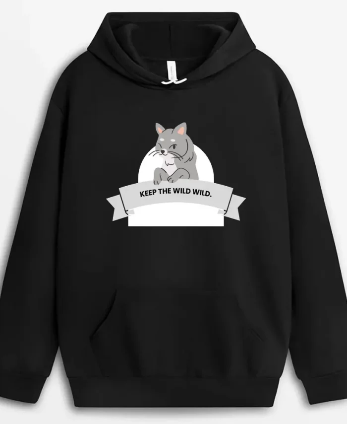 Keep The Wild Wild Geumbull Hoodie - Black