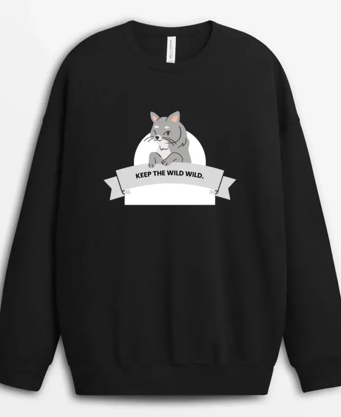 Keep The Wild Wild Geumbull Sweatshirt - Black