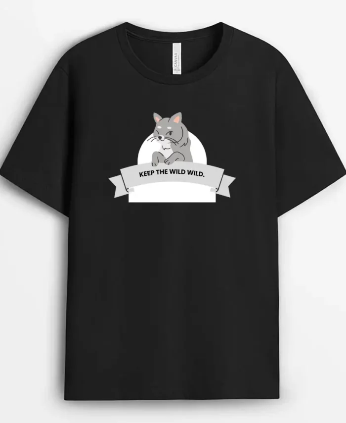 Keep The Wild Wild Geumbull T-Shirt - Black