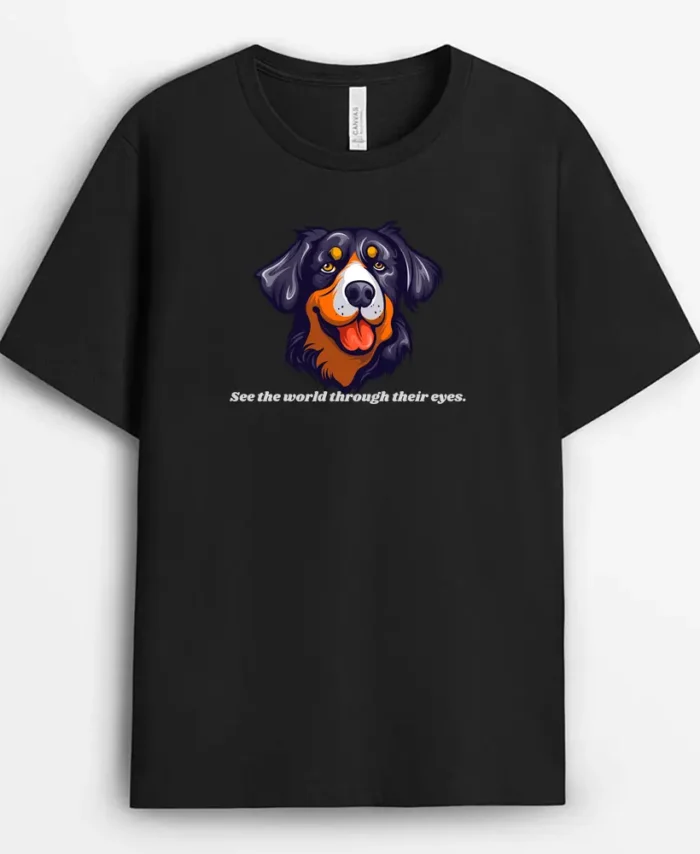 See The World Through Their Eyes Geumbull T-Shirt - Black