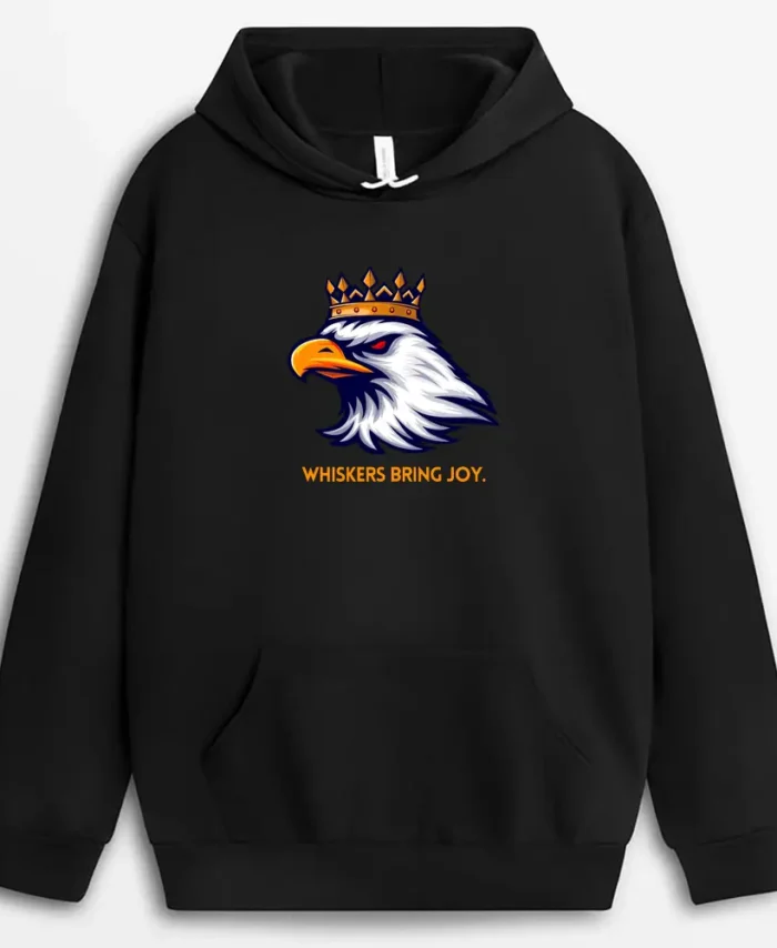 Whiskers Bring Joy Geumbull Hoodie - Black
