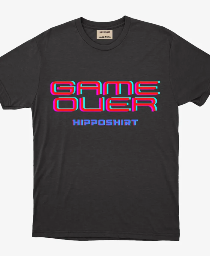 Game Over Hipposhirt Tee - Black