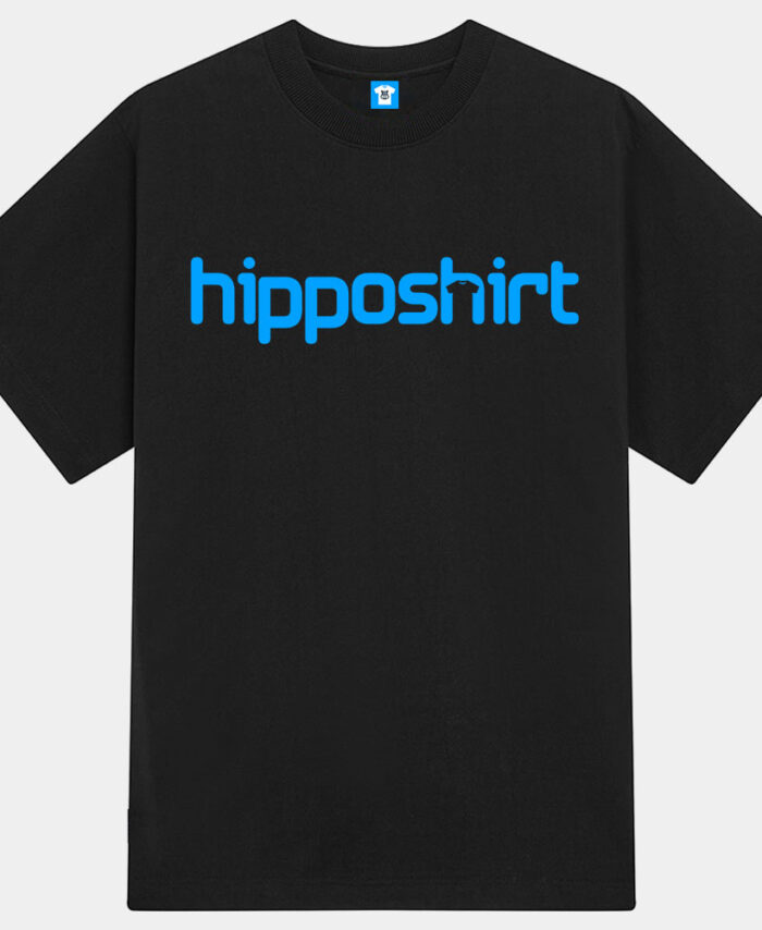 Hipposhirt Unisex Onyx Tee - Black