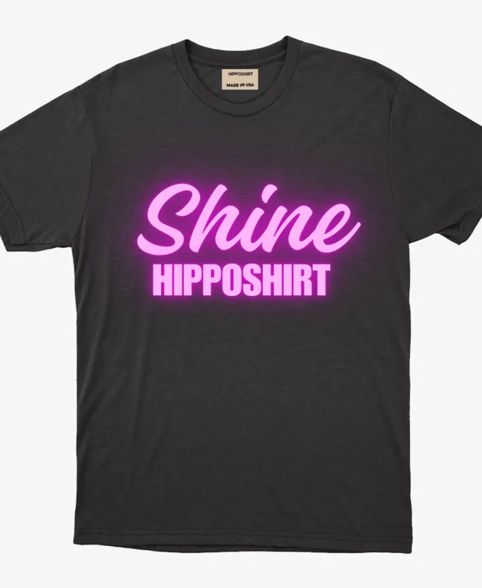Shine Hipposhirt Tee - Black