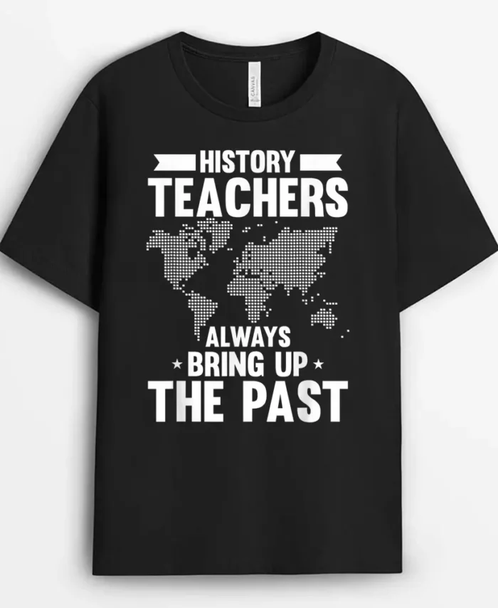 Really Again History Historian Joke History Buff Teacher T-Shirt - Black