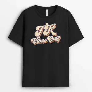 Retro Vintage TK Vibes Teacher Student Back To School T-Shirt - Black
