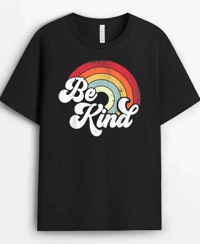 Unity Day Orange Tee Teacher Kindness Anti Bullying Be Kind T-Shirt - Black